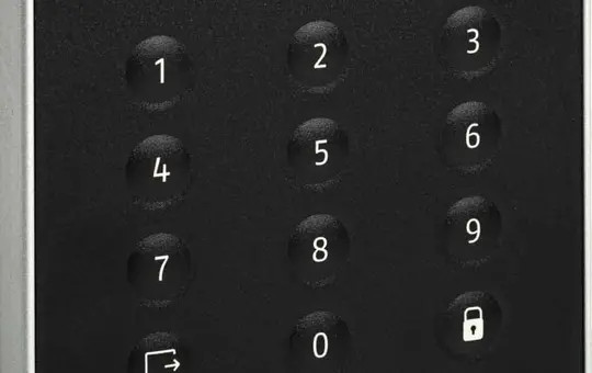 ABUS BUBE60100 Lecteur de clavier Secoris avec lecteur RFID