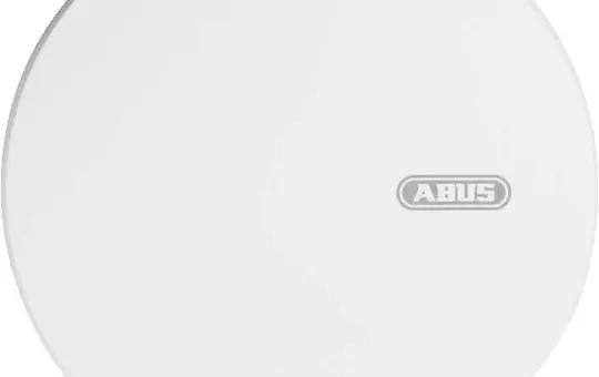 ABUS RWM450 Détecteur de fumée sans fil avec fonction d'avertissement de chaleur | blanc pur