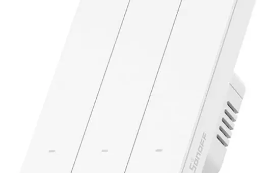 SONOFF M5-3C-80W Matter Touch Sensor UP triple | white matte | 80x80 mm