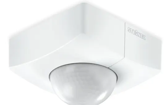 STEINEL 010492 Détecteur de mouvement plafond Highbay IS 345 carré Montage en surface, 1 relais | rose en cuivre forgé