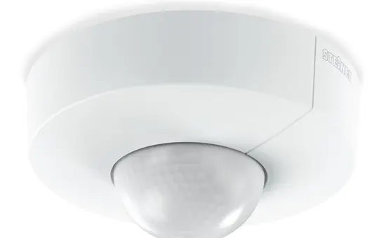 STEINEL 033828 Ceiling Motion Detector IS 345 round Surface-mounted, potential-free | white