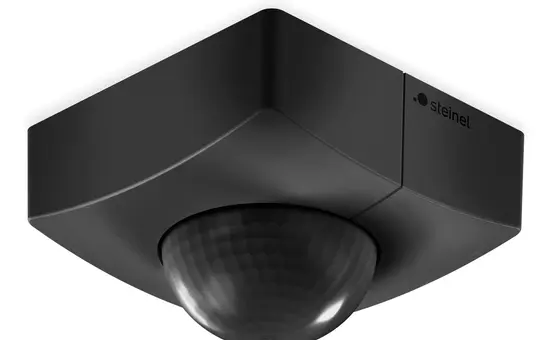 STEINEL 084134 KNX Ceiling Motion Detector IS 345 square Surface-mounted | black