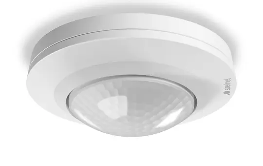 STEINEL 085124 Détecteur de présence plafond PD IR 4360 rond Encastrable, 1 relais, 8 m | rose en cuivre forgé