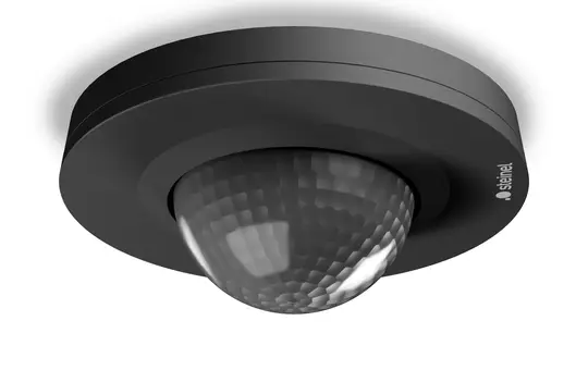 STEINEL 086145 KNX Ceiling Presence Detector PD IR 4360 round Flush-mounted, 24 m | black