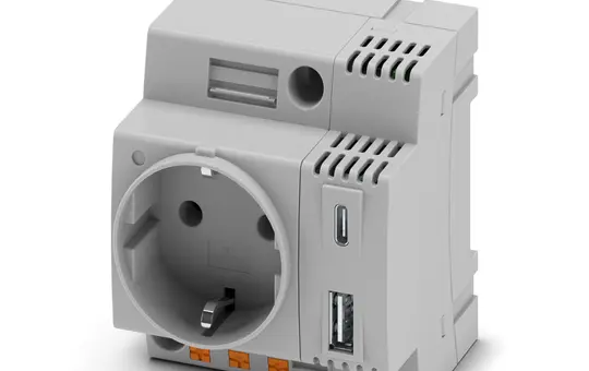 PHOENIX 1494816 Control Cabinet Socket C/F, USB Type A/C