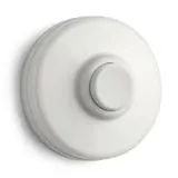 THPG 101441 Doorbell Push Button Duroplast white key | white