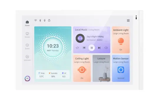 GVS CHTI-10.1/240.2.22 KNX Secure Touch Panel Smart Touch S10 white | 10 inches
