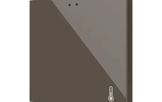 ZENNIO ZACFATM Temperature Sensor Flat AmbienT Standard Design | mocha