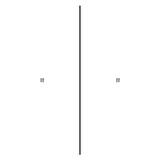 TENSE INT-ADG1.02S KNX Secure Capteur tactile Intensity 2 fois | blanc aluminium