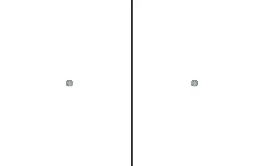 TENSE INT-ADG1.02S KNX Secure Capteur tactile Intensity 2 fois | blanc aluminium
