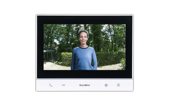 DOORBIRD A1103 Station intérieure vidéo IP titane mat | 7 pouces