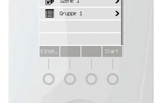 WAREMA 1002864 Set Wisotronic AP 4 canaux | blanc clair mat