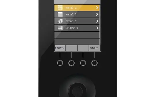 WAREMA 1002869 Wisotronic Set UP 2 channels | black