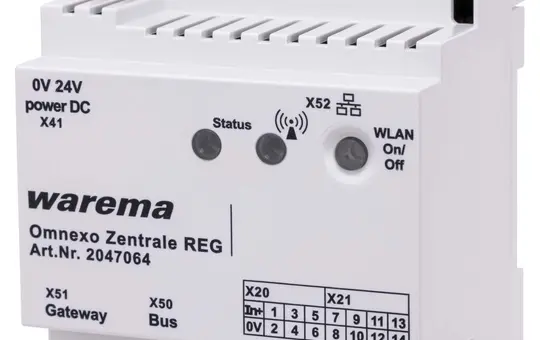 WAREMA 2047064 Omnexo Central Unit 14 entrances