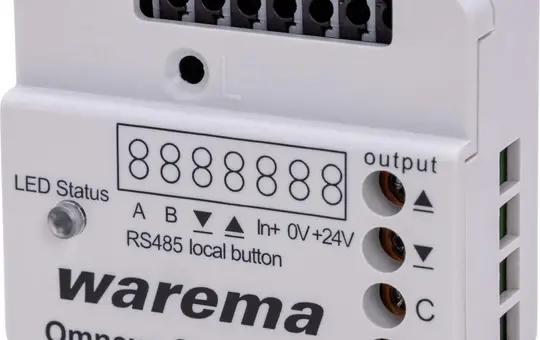WAREMA 2047077 Actionneur de commutation Omnexo Simple, encastré