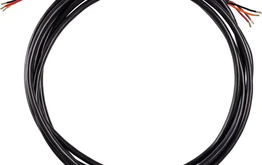 WAREMA 2058246 Connection Cable 4-core | black | 10 m