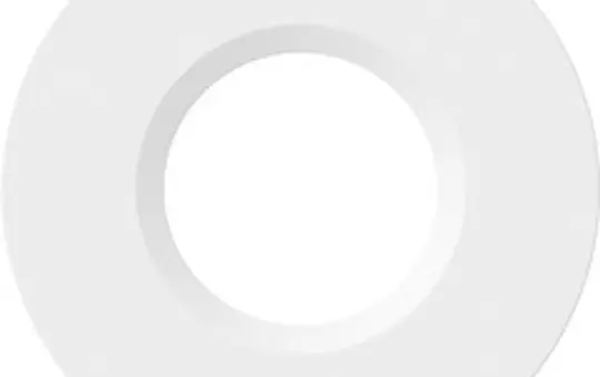 GIRA 8308530 Design ring wide, for mini presence detectors | white