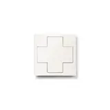 LUNATONE 86459545-W+R wDALI-2 Switch Cross Set Switch Cross & Receiver | white