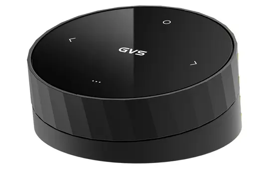 GVS CHRK-04/BLE.4.21 KNX régulateur rotatif Bluetooth K5 noir mat