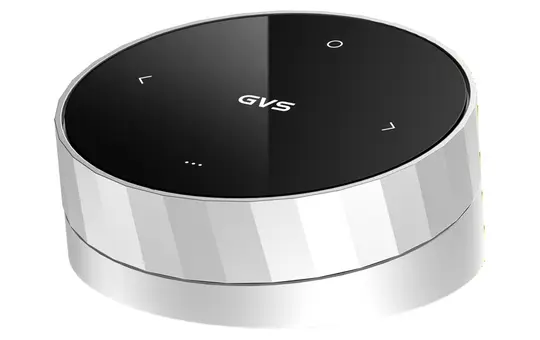GVS CHRK-04/BLE.4.22 KNX Bluetooth régulateur rotatif K5 titane mat