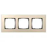 GVS 503053907 Cover Frame triple | champagne