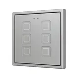 ZENNIO ZVITR70X6S KNX Touch Sensor Tecla RGB 70 6-fold | silver