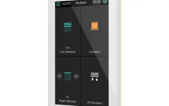 ZENNIO ZVICX50W KNX touch panel CX50 Secure | white | 5 inches