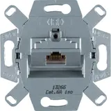 HAGER WDF41076 Flush-mounted Network Socket Single, Cat.6a