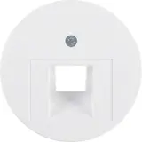 HAGER WLF1007WG Network Coverage R.Classic single | polar white glossy