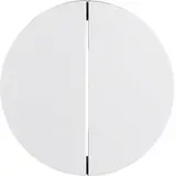 HAGER WLW2010WG Rocker Switch R.Classic 2-fold | polar white glossy