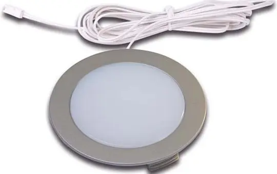 HERA 61001590206 Spot LED encastrable FR 68 3000 K, blanc chaud | chrome mat
