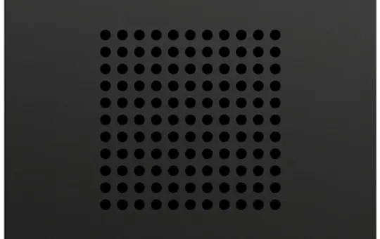 GIRA 228274 Haut-parleur pour système radio encastré 70 noir mat