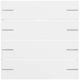 GIRA 575472 Rocker set for touch sensor 4.70 4-fold | pure white satin matt