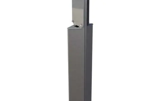 FleXmount DA TWIN Stèle complète Hager witty one plus pro avec toit, double