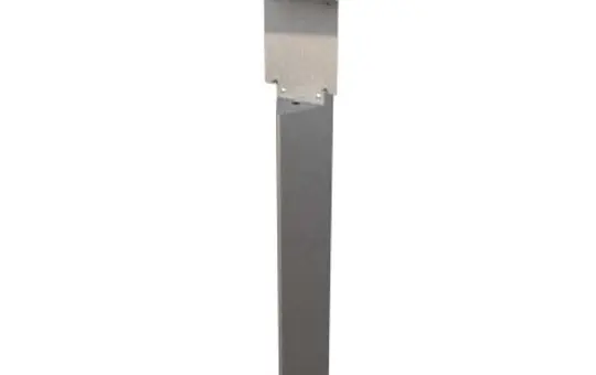 FleXmount DA Stèle complète Solaredge one Chargeur EV 22 avec toit, simple