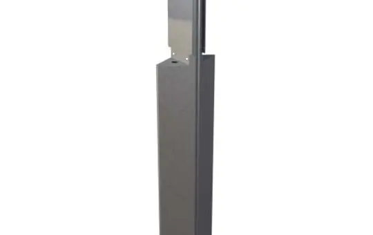 FleXmount FM_ZG2_TWIN Complete Stand Zaptec Go 2 without roof, double