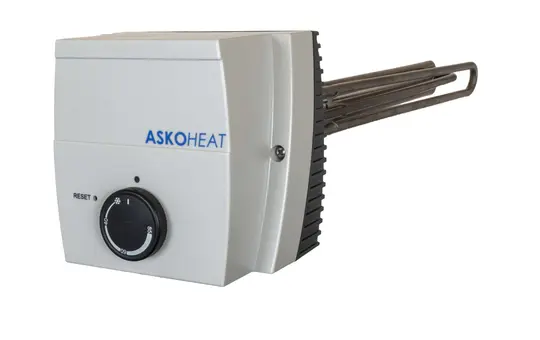 ASKOMA AHIR-BI-PV2-S-3.0 Résistance chauffante vissable ASKOHEAT-PV 3 étages, 230 V, 3,0 kW