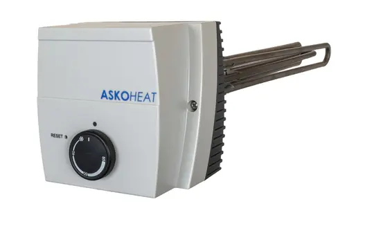 ASKOMA AHIR-BI-PV2-S-4.5 Résistance de chauffage à visser ASKOHEAT-PV 3 étages, 230 V, 4,5 kW