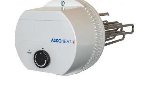 ASKOMA AHFR-BI-PV4-A-1.75 Flange Heating Element ASKOHEAT-F-PV 7-stage, 400 V, 1.75 kW
