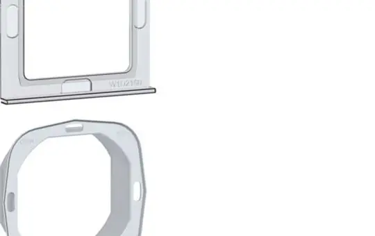 HAGER WAA1101 Sealing Set A.x/C.x for sockets/central units