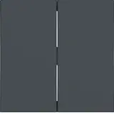 HAGER WAW2000AT Interrupteur bascule A.x/C.x 2 fois | anthracite mat