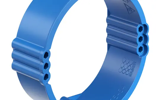KAISER 1155-64 Anneaux de compensation pour enduit encastrés UP¹ 24 mm | Ø 60 mm
