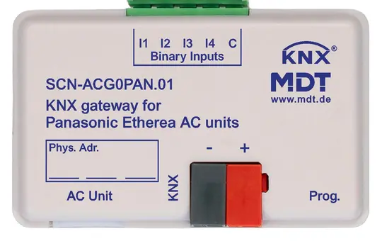 MDT SCN-ACG0PAN.01 Passerelle KNX Climatisation encastrable pour les climatiseurs Panasonic Etherea