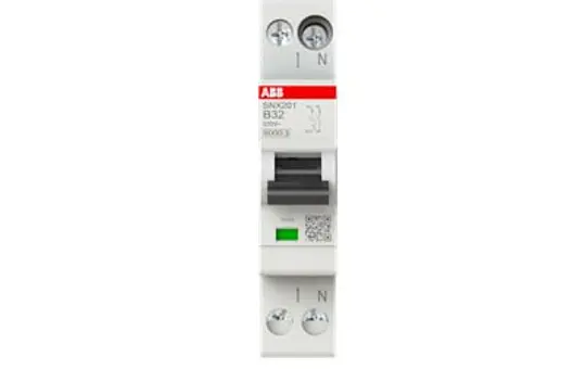 ABB SNX201-B32 Disjoncteur Modulaire FlexLine 1P+N B, 32 A