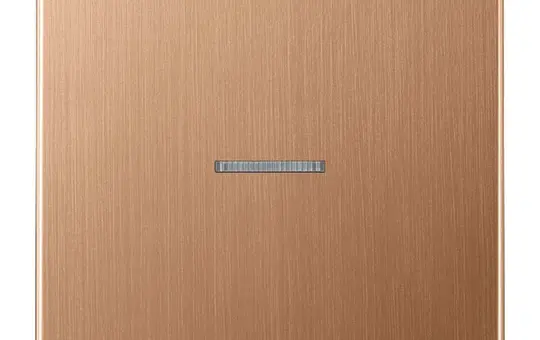 JUNG BTBRG17101 Touch Sensor HOME Series LS 1-fold | brushed bronze