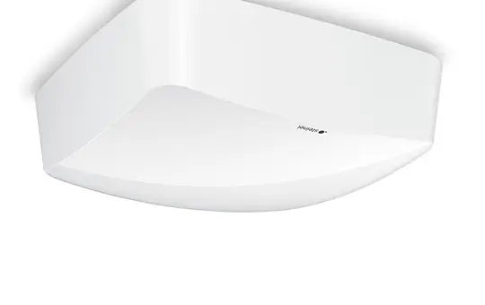 STEINEL 086251 Détecteur de présence plafond KNX True Presence carré Montage en surface | blanc