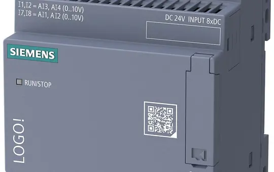 SIEMENS 6ED1052-2CC08-0BA3 LOGO! Module de base 24 V sans affichage, 8 DE (4AE)/4DA, transistors 800 feuilles.