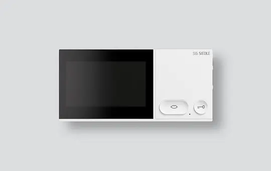 SIEDLE 210012423-00 Video Indoor Station IQ LAN or WLAN | signal white | 4,3 inches