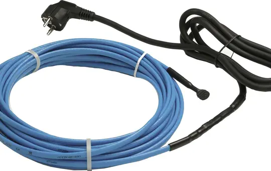 DEVI 98300077 self-limiting heating cable 10 W/m, plug-in ready | 14 m