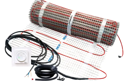 DEVI 140F0479 Thin-bed Set DEVIreg Display Connect 150 W/m² | 12 m²